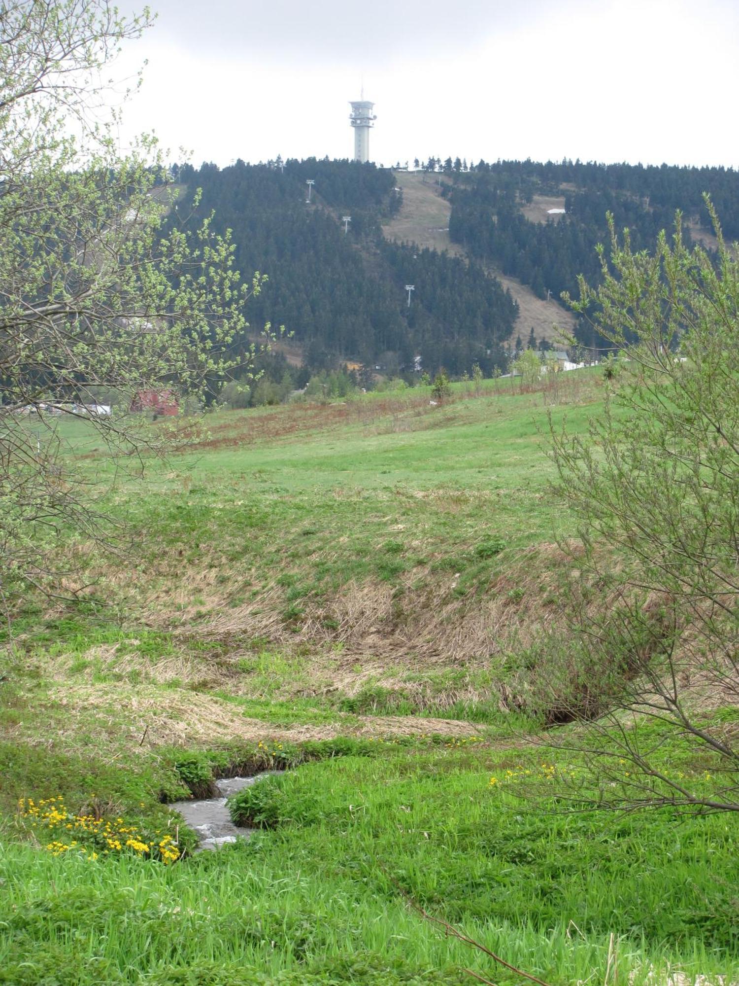 Green Apartment Loučná pod Klínovcem Dış mekan fotoğraf