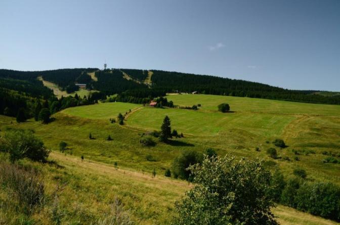 Green Apartment Loučná pod Klínovcem Dış mekan fotoğraf